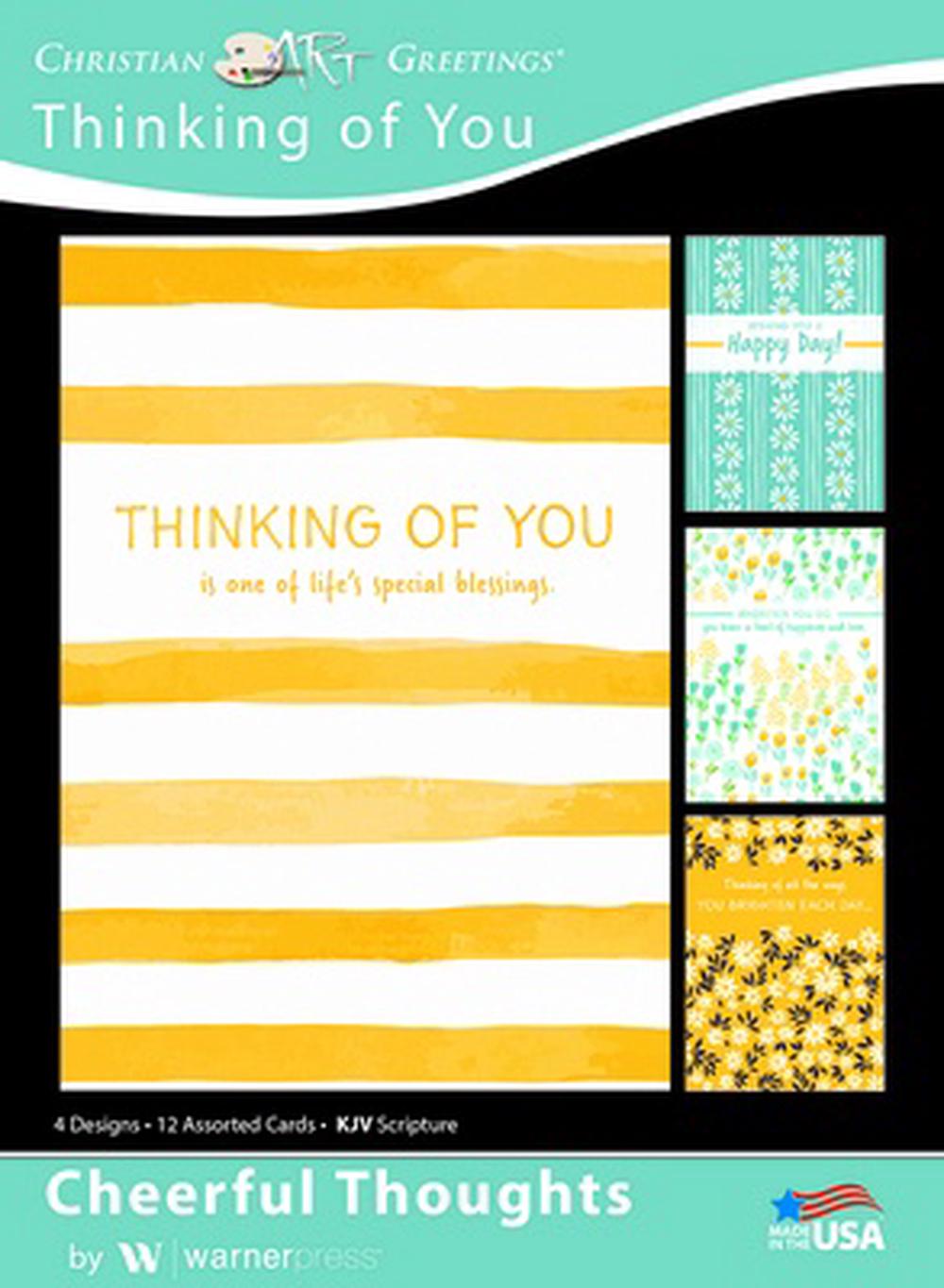 Boxed Greeting Cards - Thinking of You - Cheerful Thoughts - Re-vived