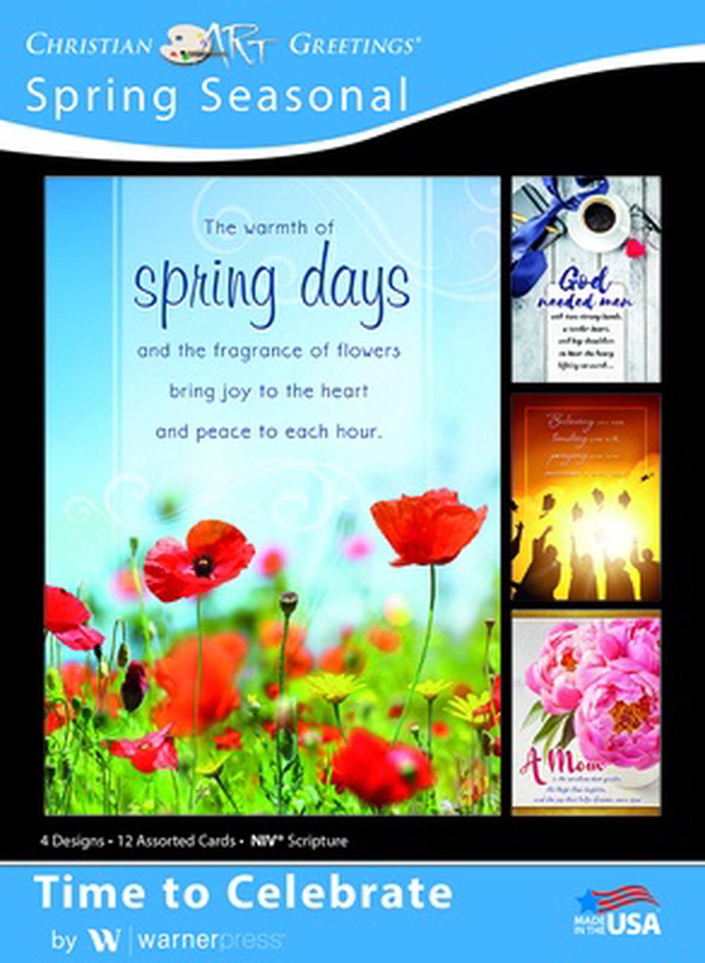 Boxed Greeting Cards - Spring Seasonal - Time to Celebrate - Re-vived