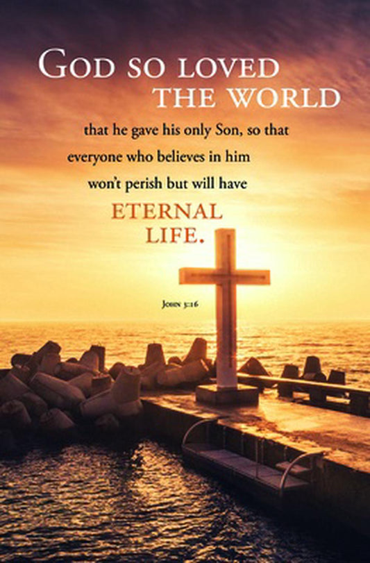 God So Loved the World Bulletin (pack of 100) - Re-vived