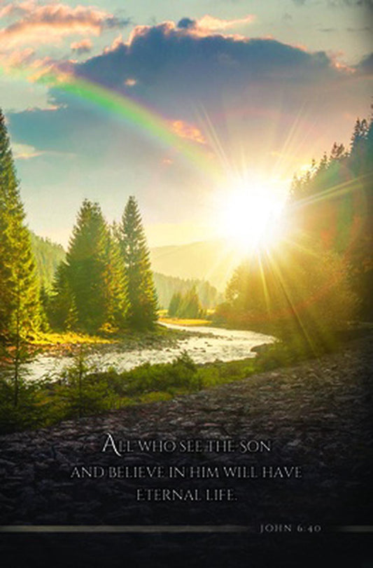 All Who See the Son Funeral Bulletin (pack of 100) - Re-vived