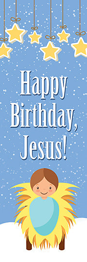 Happy Birthday Jesus Bookmark (pack of 25) - Re-vived