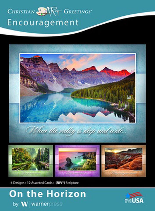 On the Horizon Encouragement Boxed Cards (box of 12) - Re-vived