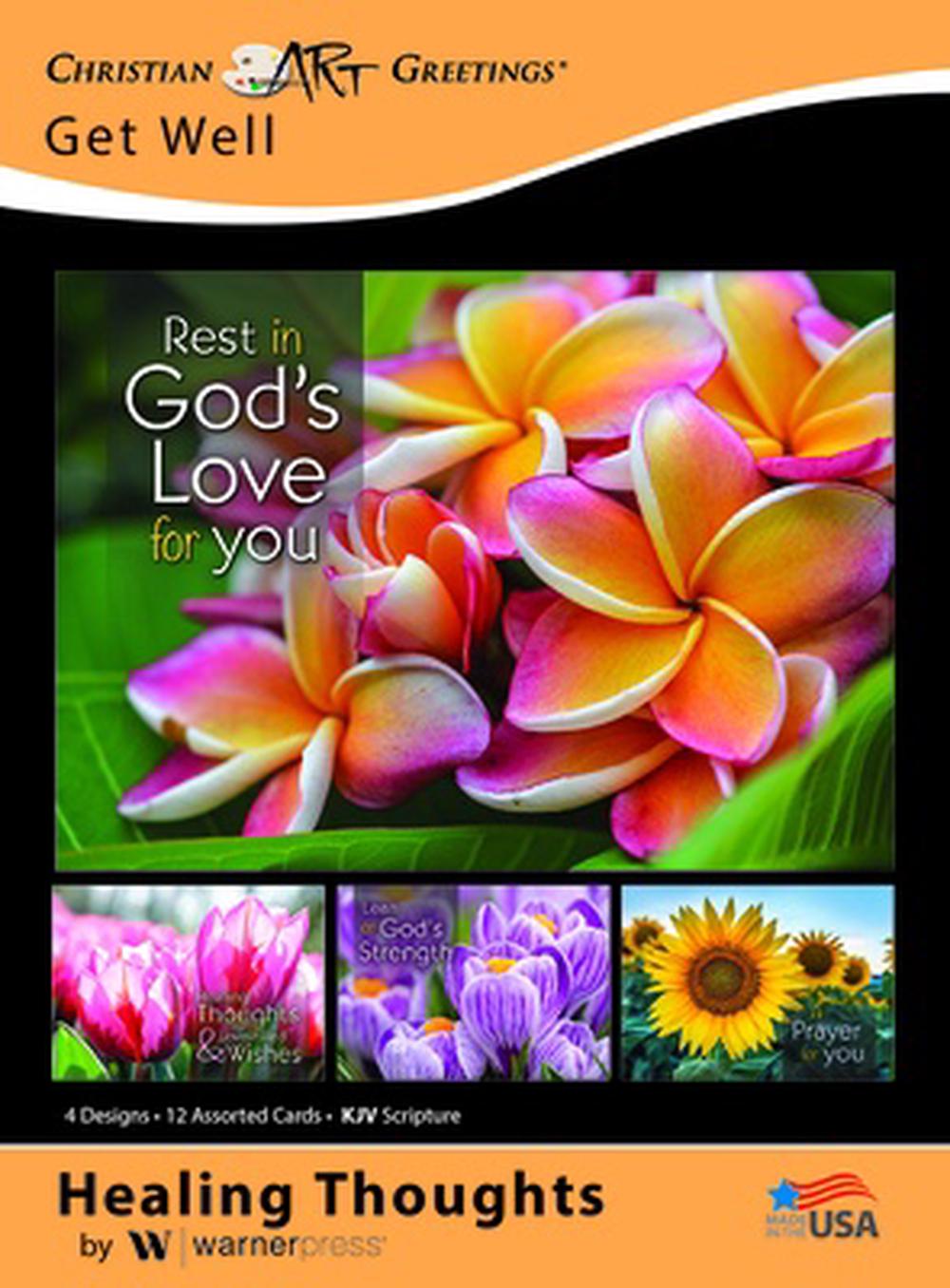 Healing Thoughts Get Well Boxed Cards (box of 12) - Re-vived