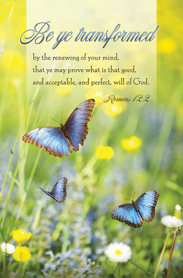 Be Ye Transformed Spring Bulletin (pack of 100) - Re-vived