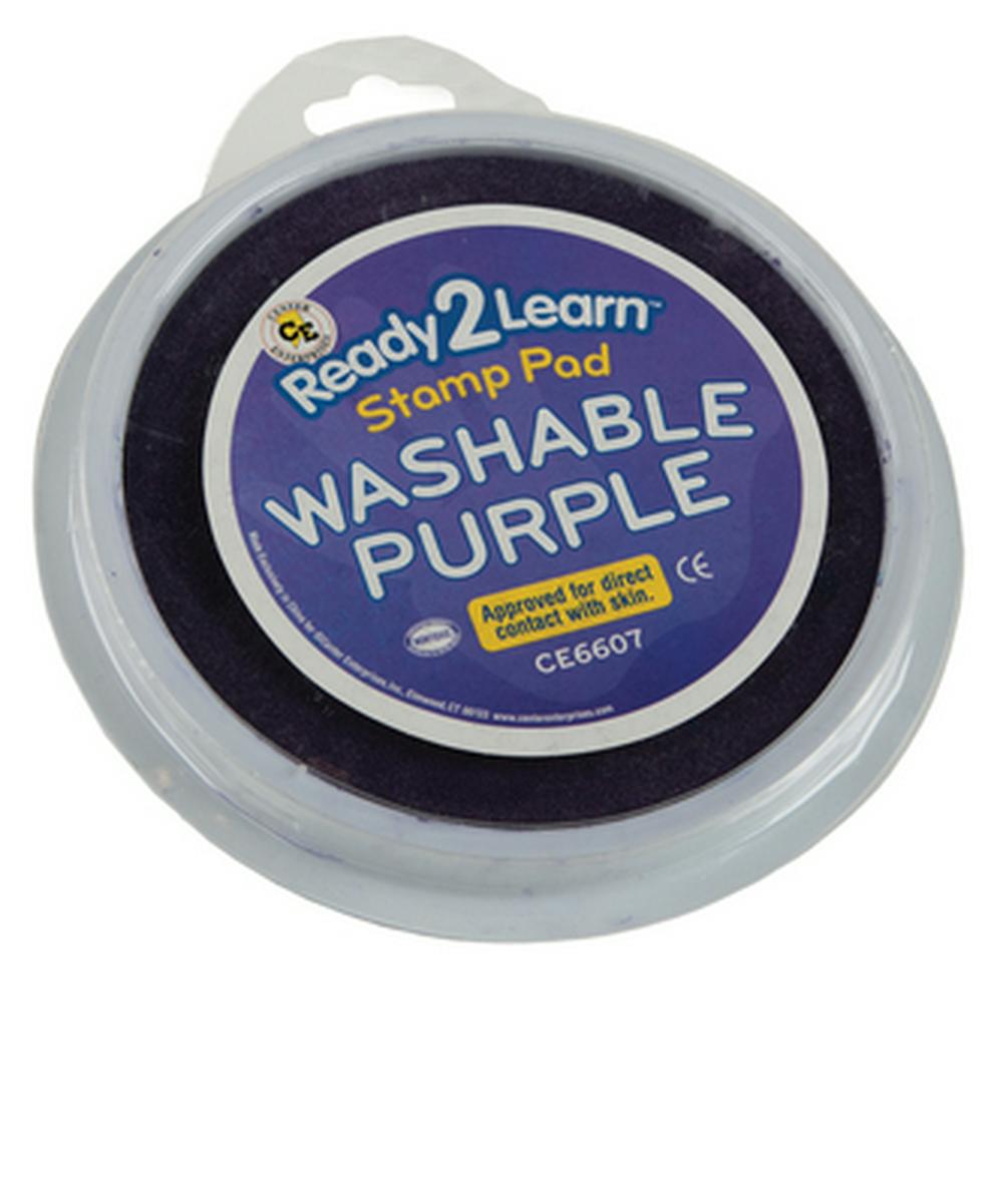 VBS Large Round Stamp Pad Purple - Re-vived