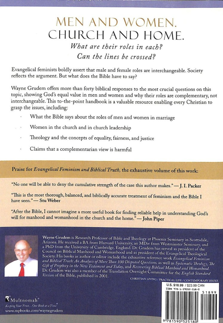 Countering The Claims Of Evangelical Feminism - Re-vived
