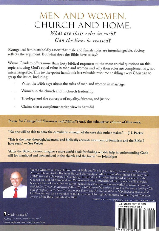 Countering The Claims Of Evangelical Feminism - Re-vived
