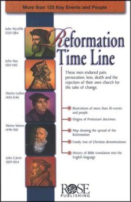 Reformation Time Line (Individual pamphlet) - Re-vived