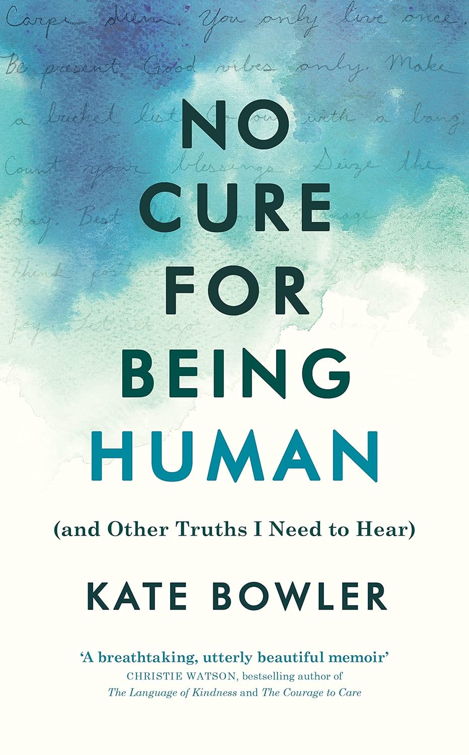 No Cure for Being Human: (and Other Truths I Need to Hear)