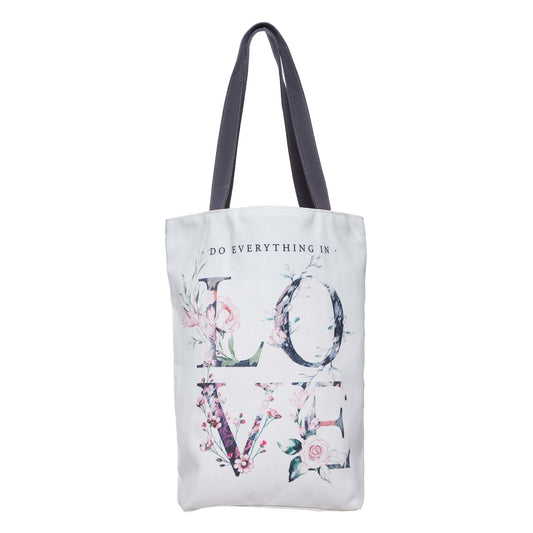 Everything in Love Canvas Tote Bag - Re-vived