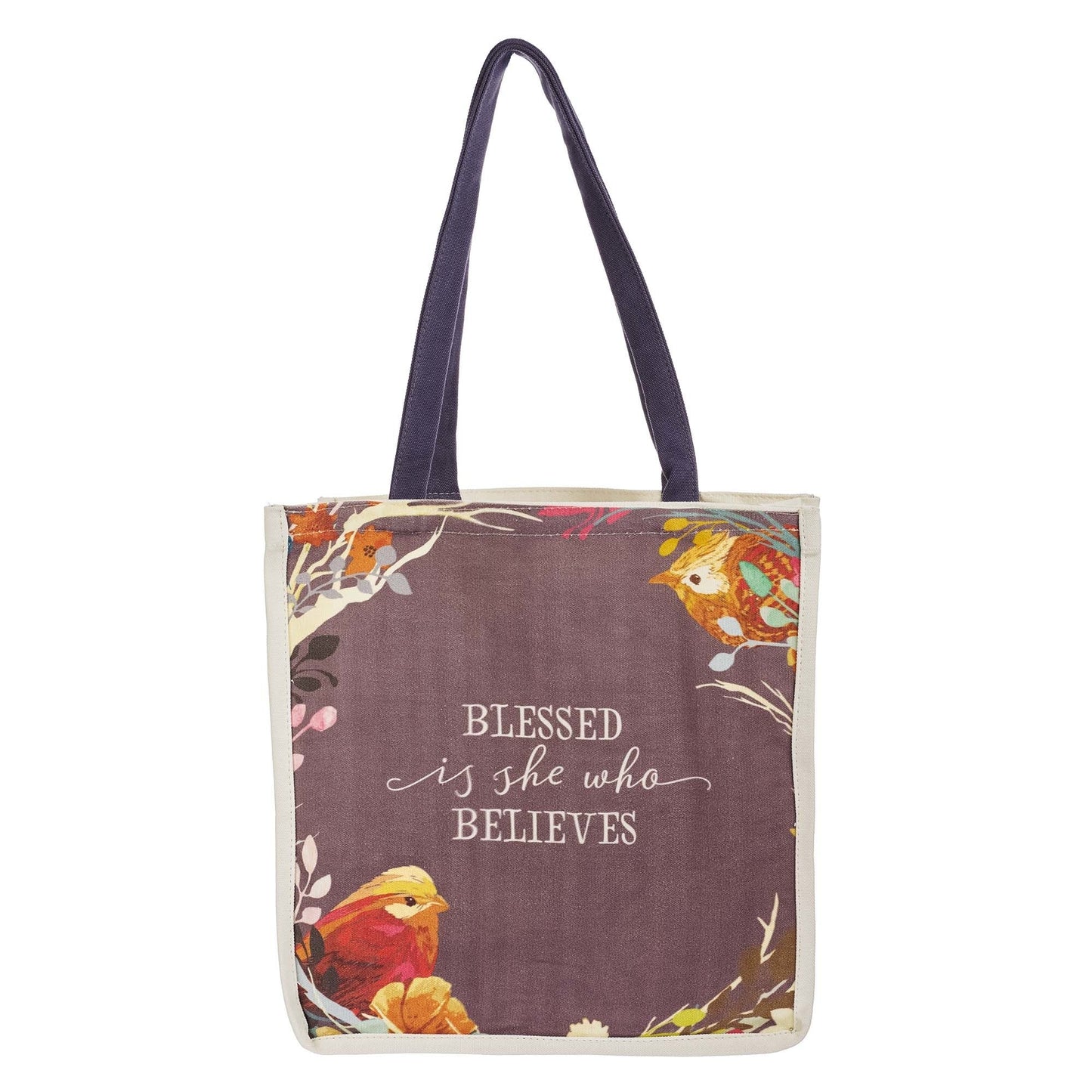 Blessed is She Canvas Tote Bag - Re-vived