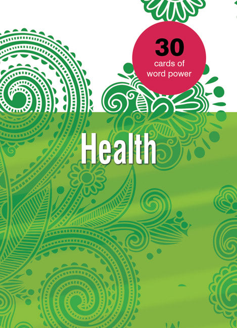 Word Power Cards: Health - Re-vived