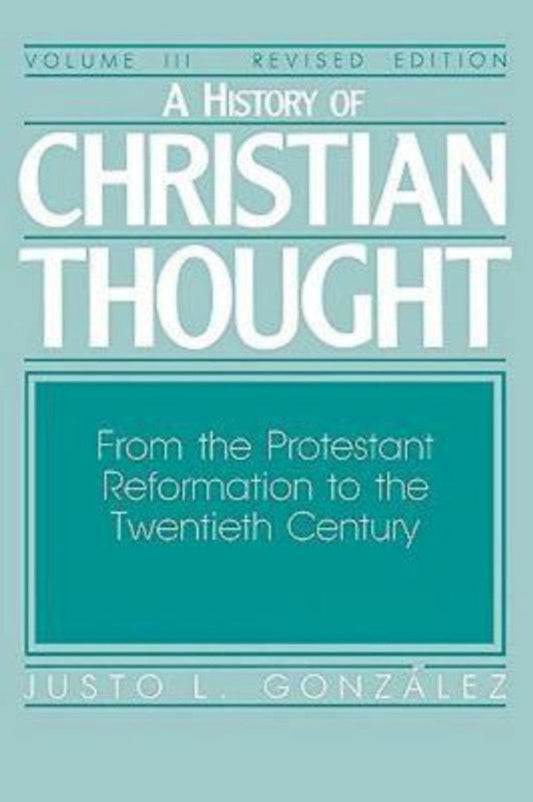 A History of Christian Thought Volume 2 - Re-vived