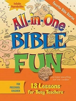 All-In-One Bible Fun For Preschool Children - Re-vived