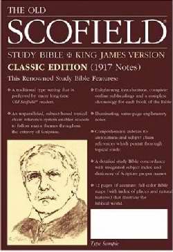 KJV Old Scofield Study Bible Genuine Leather Burgundy - Re-vived