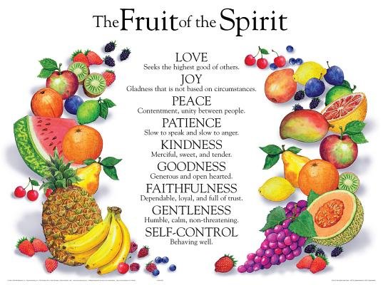 Fruit Of The Spirit Wall Chart - Re-vived