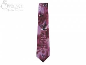 Tie: Isaiah 40:31 Eagles Burgundy - Re-vived