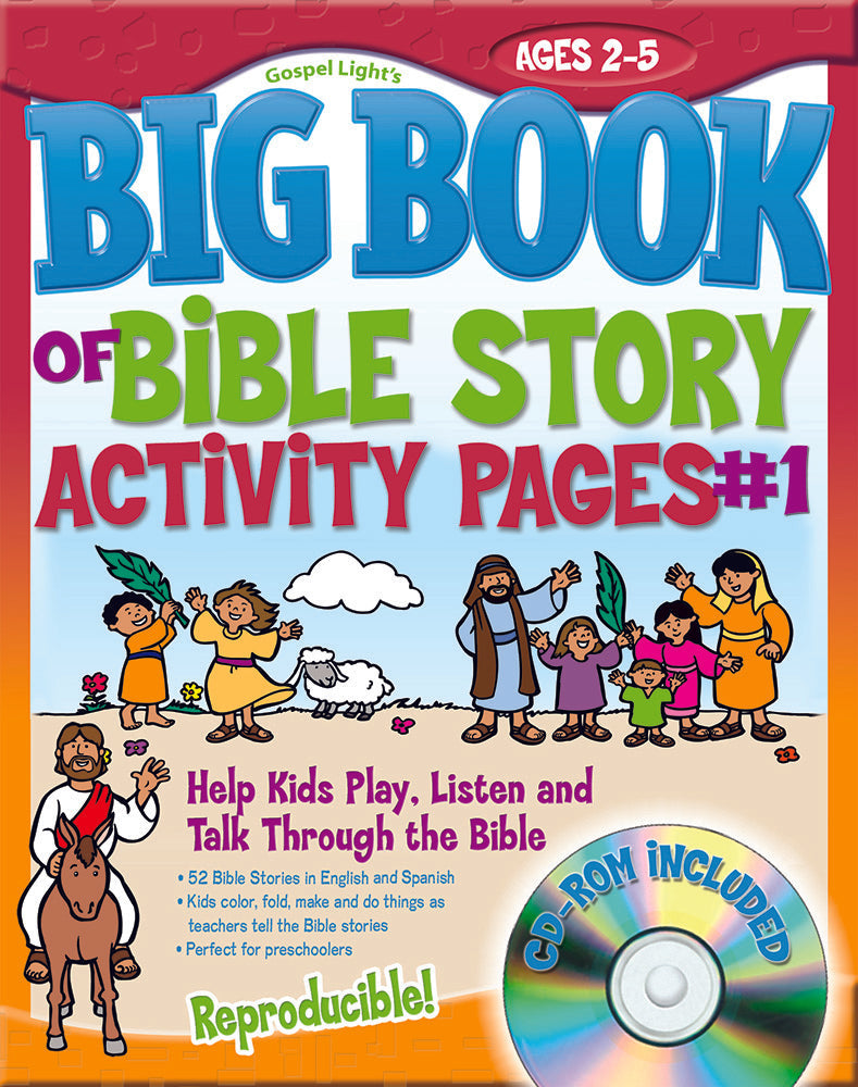 Big Book of Bible Story Activity Pages - Re-vived