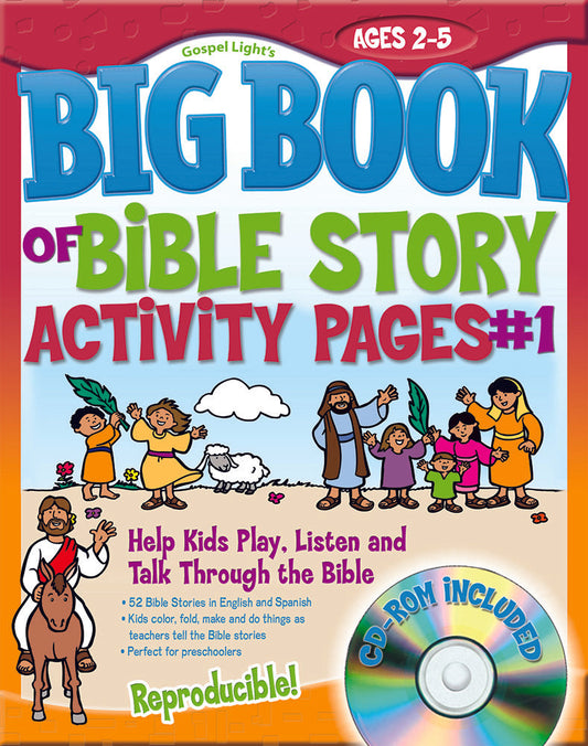 Big Book of Bible Story Activity Pages - Re-vived
