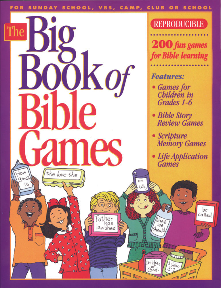 The Big Book of Bible Games - Re-vived