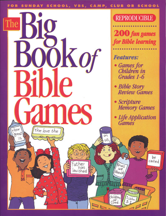 The Big Book of Bible Games - Re-vived