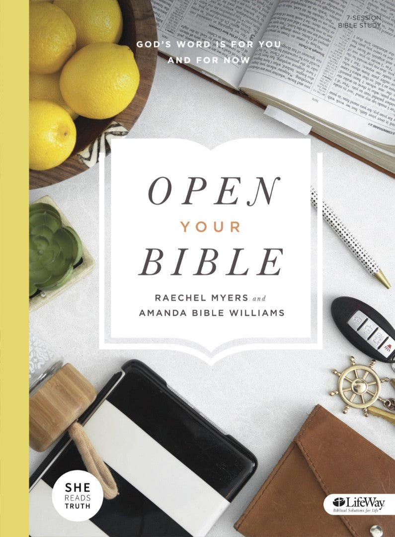 Open Your Bible - Bible Study Book - Re-vived