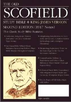 KJV Old Scofield Study Bible Cowhide Black - Re-vived