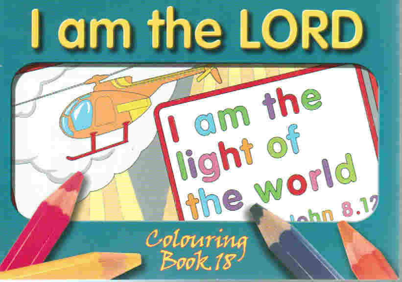 I Am The Lord Colouring Book - Re-vived
