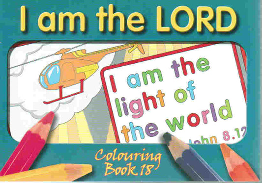 I Am The Lord Colouring Book - Re-vived