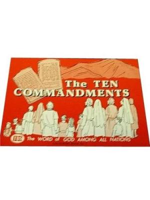 Ten Commandments Colouring Book - Re-vived