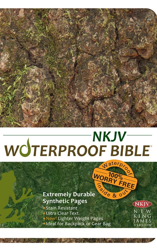 NKJV Waterproof Bible, Camouflage - Re-vived