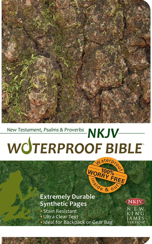 NKJV Waterproof New Testament, Psalms & Proverbs Camo - Re-vived