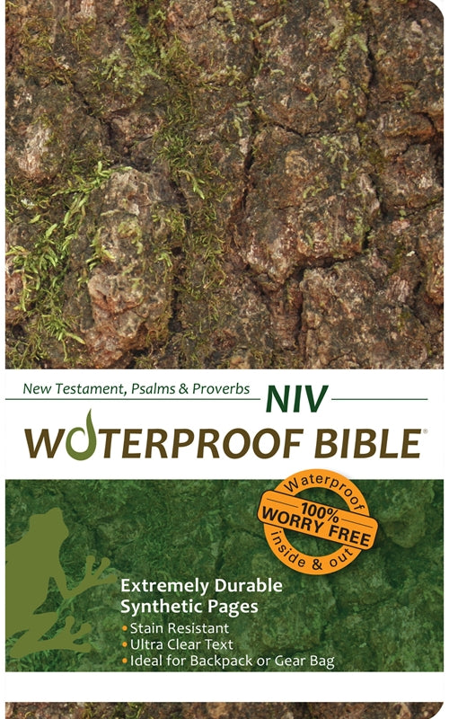 NIV Waterproof New Testament, Psalms & Proverbs Camo - Re-vived