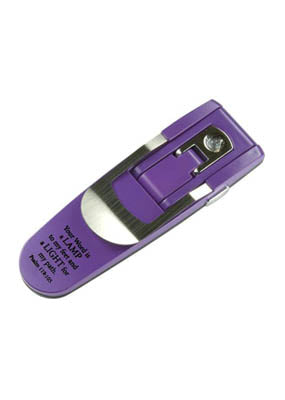 Purple Pop-Up Booklight - Re-vived