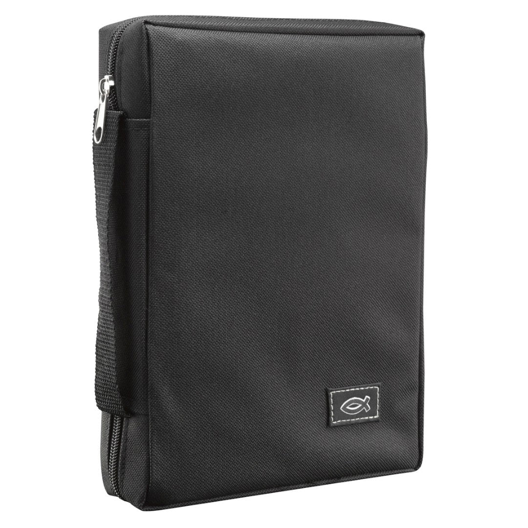 Fish Black Bible Case, Extra Small - Re-vived