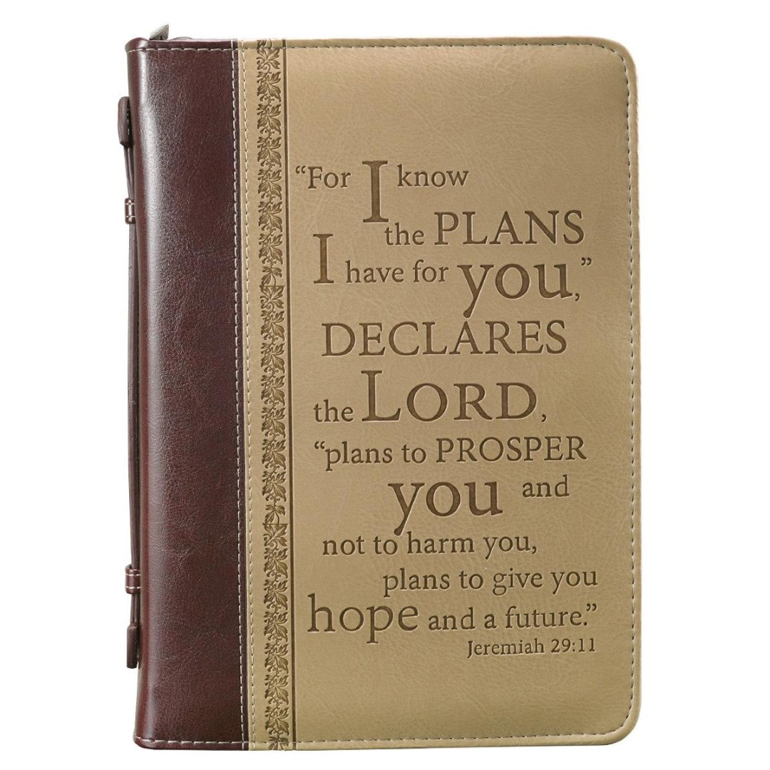 I Know The Plans Classic Bible Case, Large - Re-vived