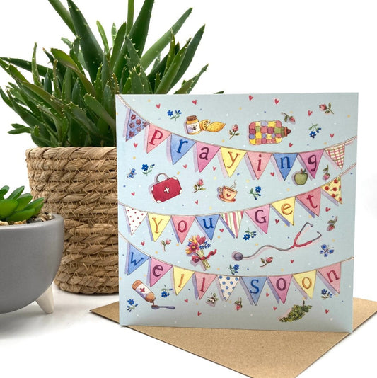 Praying You Get Well Soon Card - Re-vived