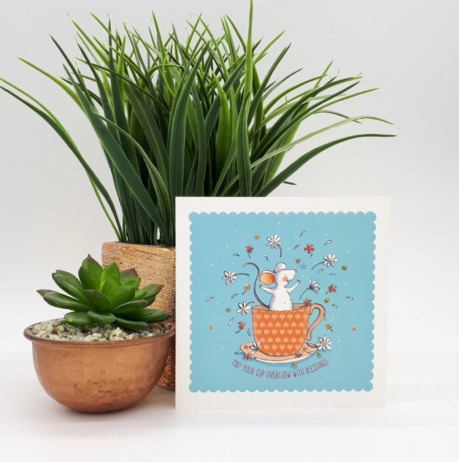 Cup of Blessing Notecard - Re-vived