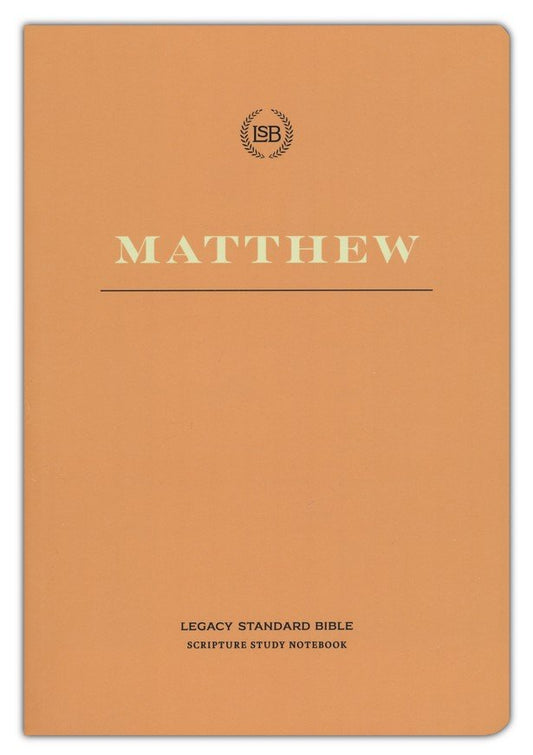 LSB Scripture Study Notebook: Matthew - Re-vived