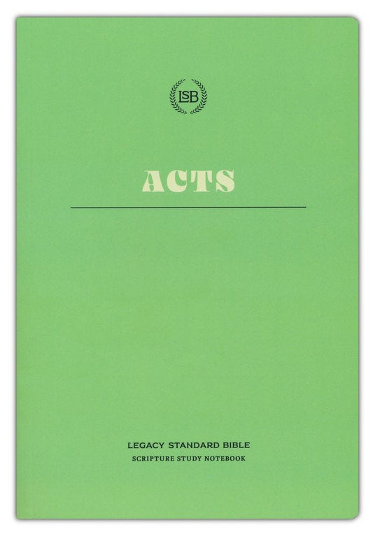 LSB Scripture Study Notebook: Acts - Re-vived