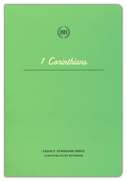 LSB Scripture Study Notebook: 1 Corinthians - Re-vived