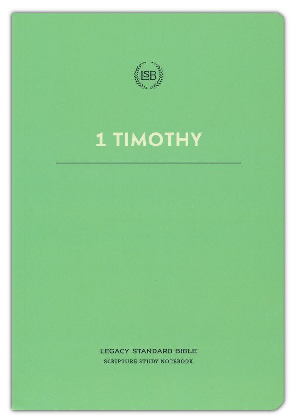 LSB Scripture Study Notebook: 1 Timothy - Re-vived