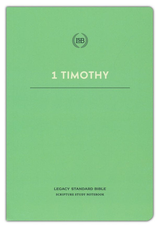 LSB Scripture Study Notebook: 1 Timothy - Re-vived