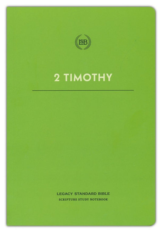 LSB Scripture Study Notebook: 2 Timothy - Re-vived