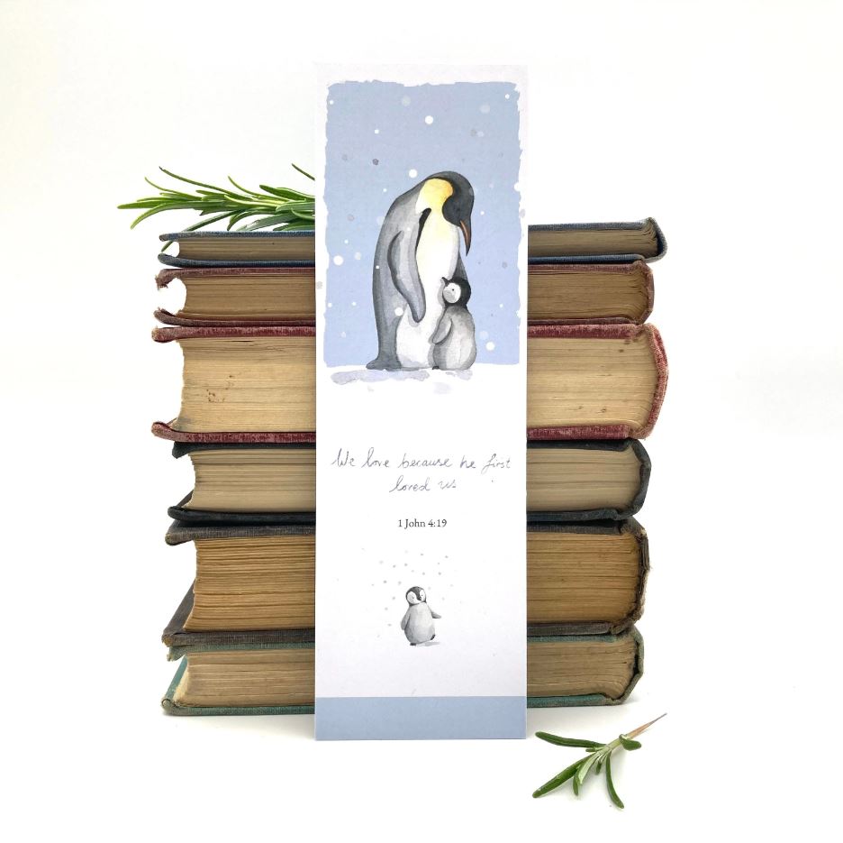 Penguin Bookmark - Re-vived