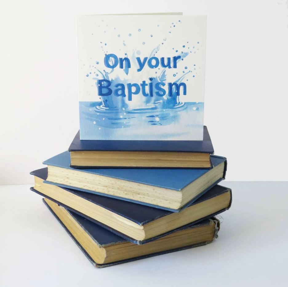 Baptism Waters Card - Re-vived
