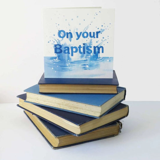 Baptism Waters Card - Re-vived