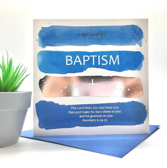 Baptism Blessing Card - Re-vived
