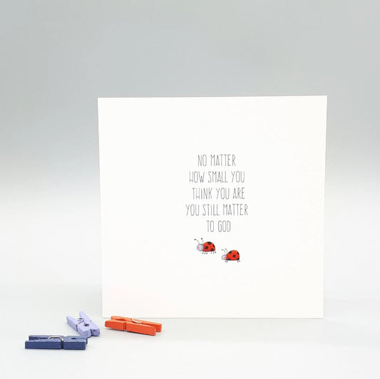 Ladybird Notecard - Re-vived