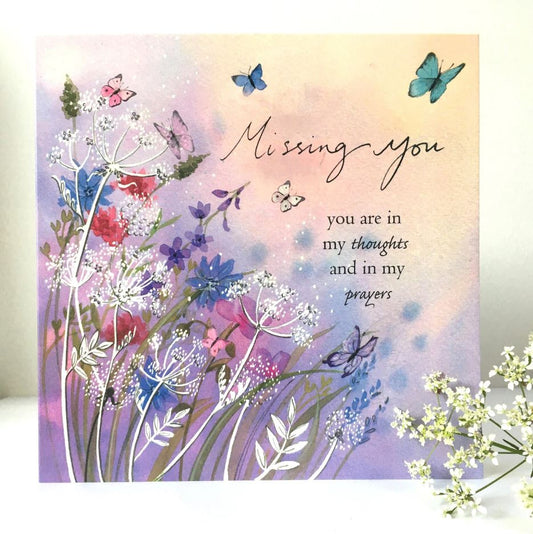 Missing You Meadow Card - Re-vived